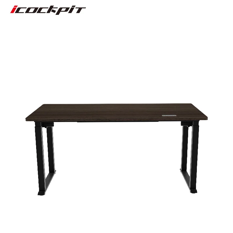 1.6m-2.4m large table standing desk frame adjustable height desk lift and sit stand desk for home office and workstation office
