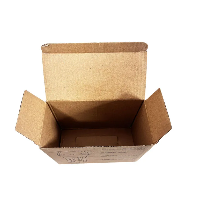 Factory Supplied Kraft Cosmetics Packaging Paper Boxes Makeup Brushes Flexo Printing Corrugated Box