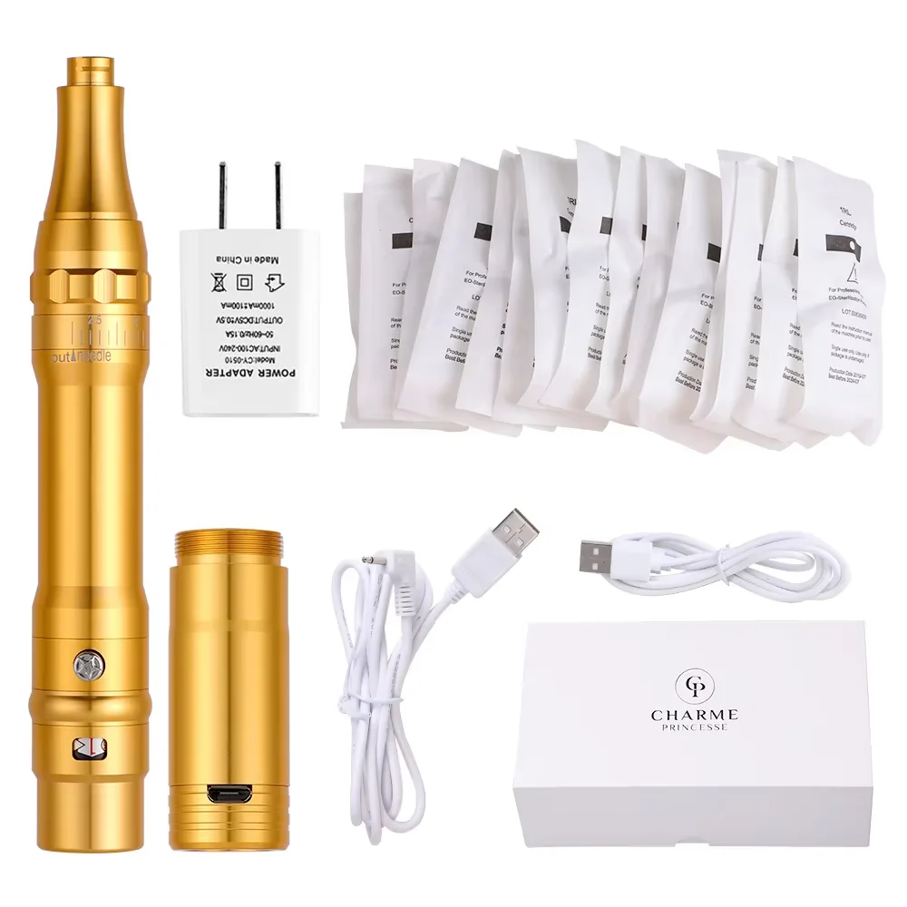 Tattoo Machine Pen Microshading Rotary Tattoo Machines Kit Tattoo Set