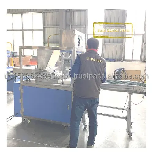 Automatic bath salts press machine hydraulic bath bomb balls press machine for hot sale 2024
