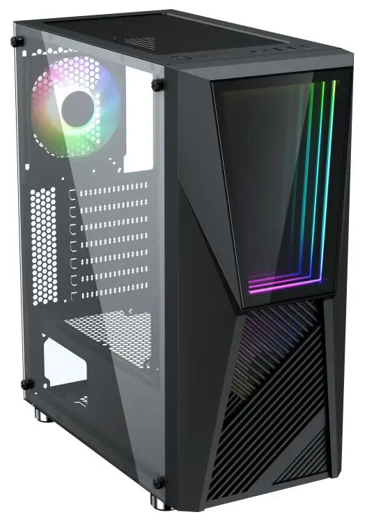 Блок питания Atx 2023 игровой модульный ATX PSU RGB 300 Вт 350 400 450 500 550 600 650 700 750 светодиодный
