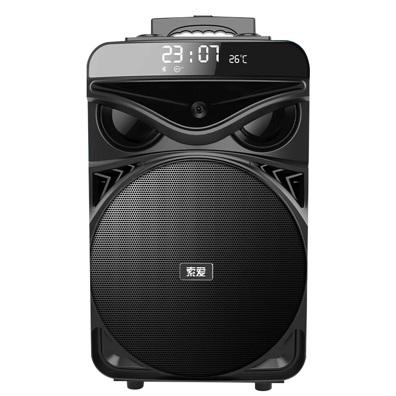 I&I SA-T52 outdoor Wireless Speaker  12 inch big horn Portable Speaker with Led Display