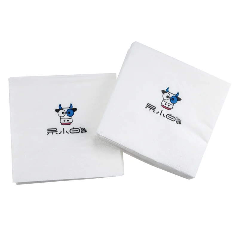 Индивидуальные Экологически чистые недорогие бумажные салфетки премиум-класса для ресторана с