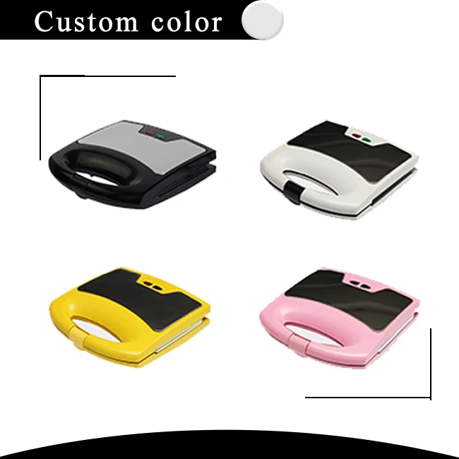 Cool touch non-stick  grill sandwich maker with stainless steel cover