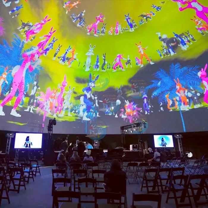 Custom inflatable planetarium dome tent mobile planetarium domes with digital projector inflatable star gazing dome for sale