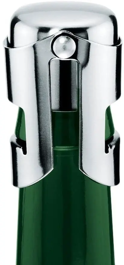 Champagne Bottle Cork Stopper Logo Metal Stainless Steel