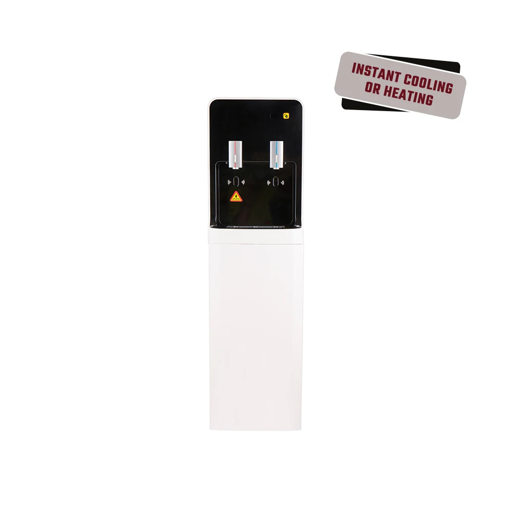 High Quality Hot And Cold Cooling Intelligent Sensor Drink Machine Four stage filter Direct drnking water Vertical Dispensers