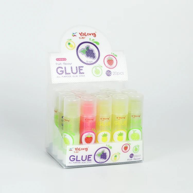 Yalong Non-Toxic PVA PVP Glue Stick School/Office Tools 9g White Glue Stick  for students