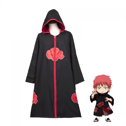 7 Styles Red Cloud Cloak Cosplay Costumes for Men Women Akatsuki Cloaks Akatsuki Costumes Party Cape Outfit
