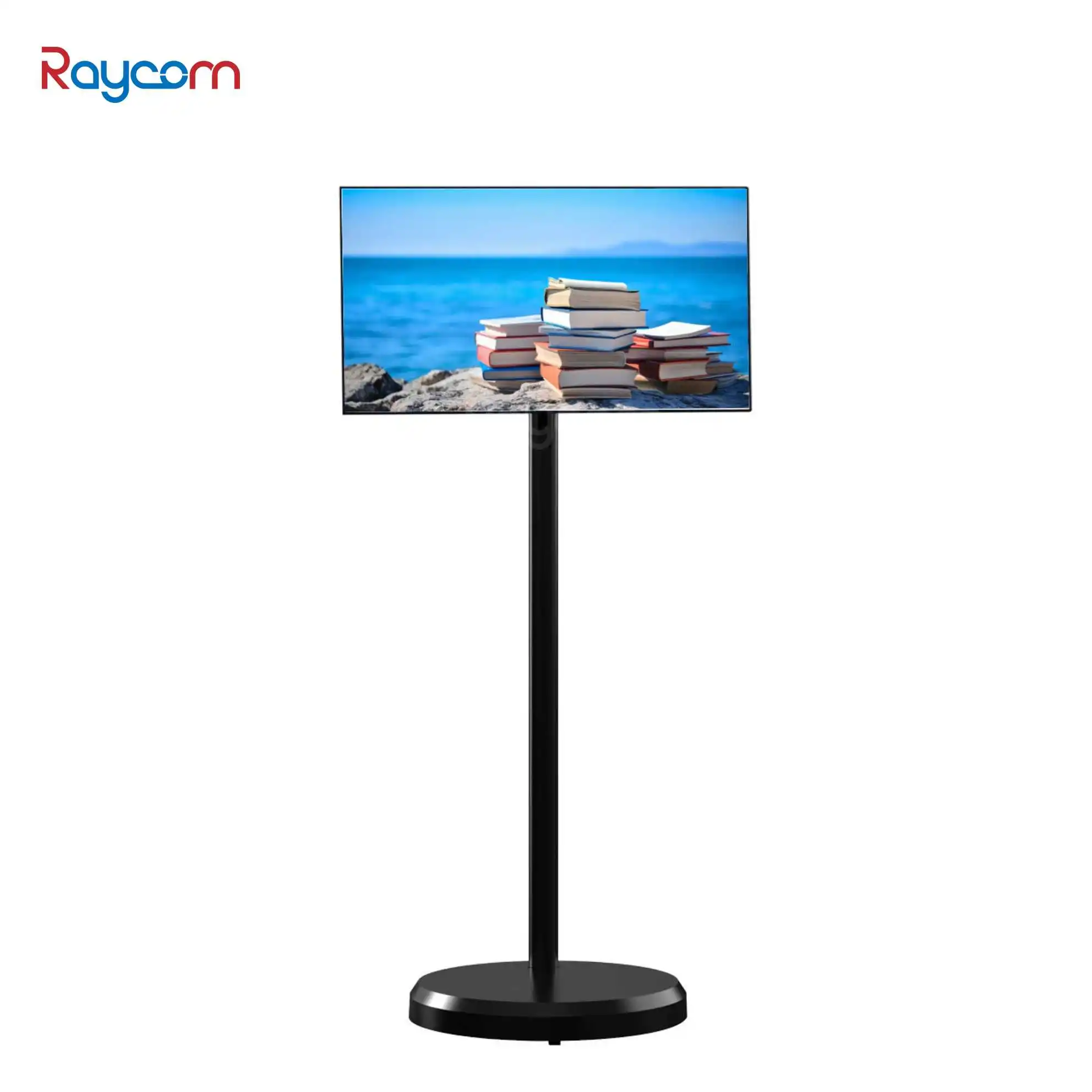 Raycom Android Smart Portable TV 21.5 24 27 32 Inch Wireless Movable Interactive Touch Screen Display Battery Rechargeable