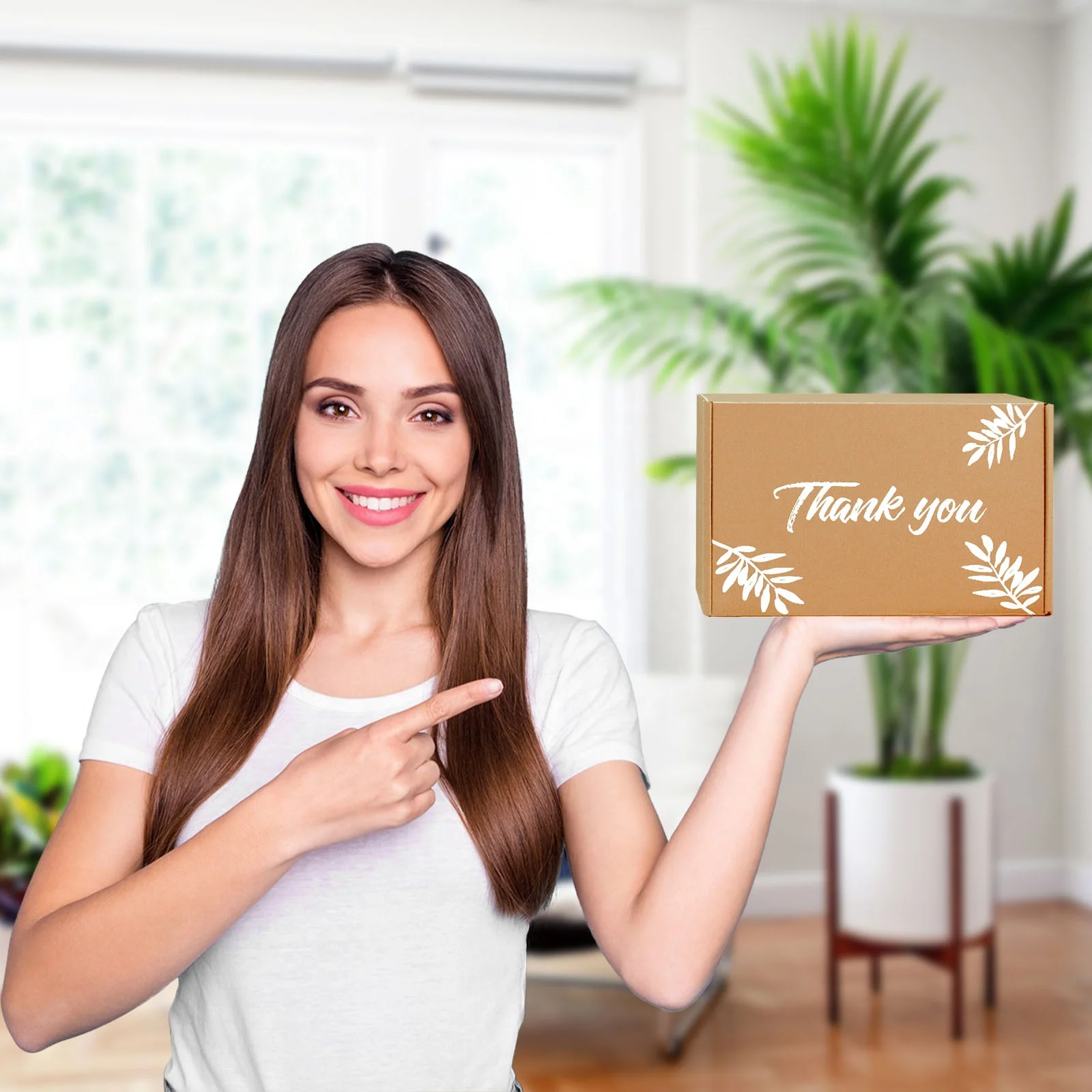 Custom Self Sealing Corrugated Caton Shipping Box For Suits