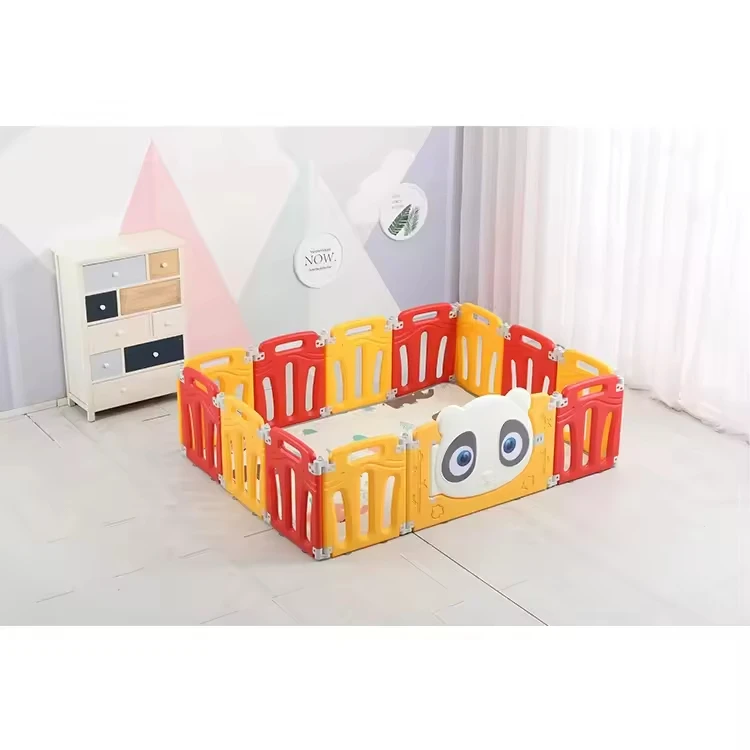 Wholesale Removable Cheap Portable Safety Kids Indoor Playground Equipment Playhouse Plastic Baby Playpen for Foldable