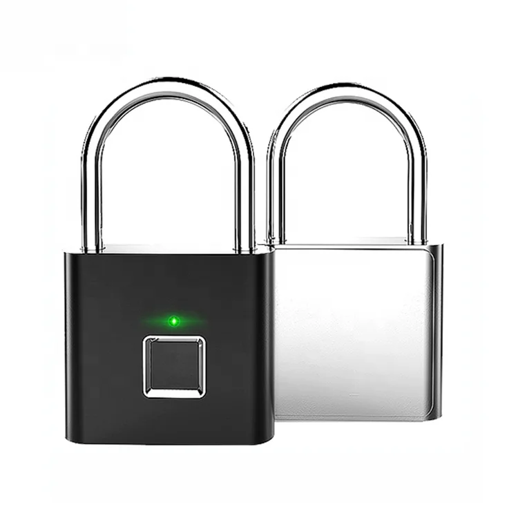 Водонепроницаемый замок для багажа с Usb-зарядкой и отпечатком