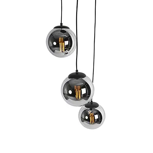 Nordic Modern 3 Chandeliers Glass Ceiling Pendant Lights Lamp  for Living Room