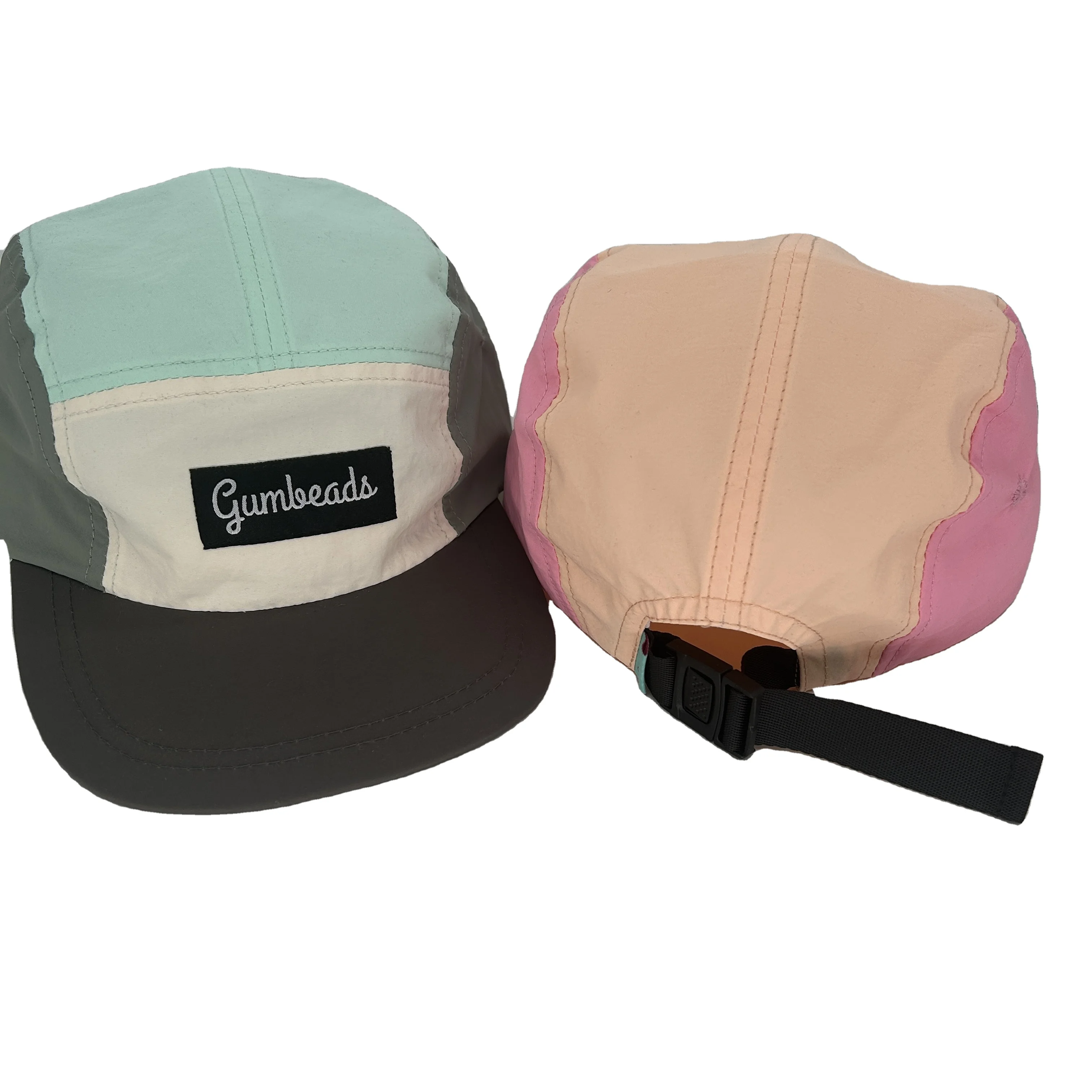 Custom Logo Snapback Waterproof Running Five Panel Camp Cap