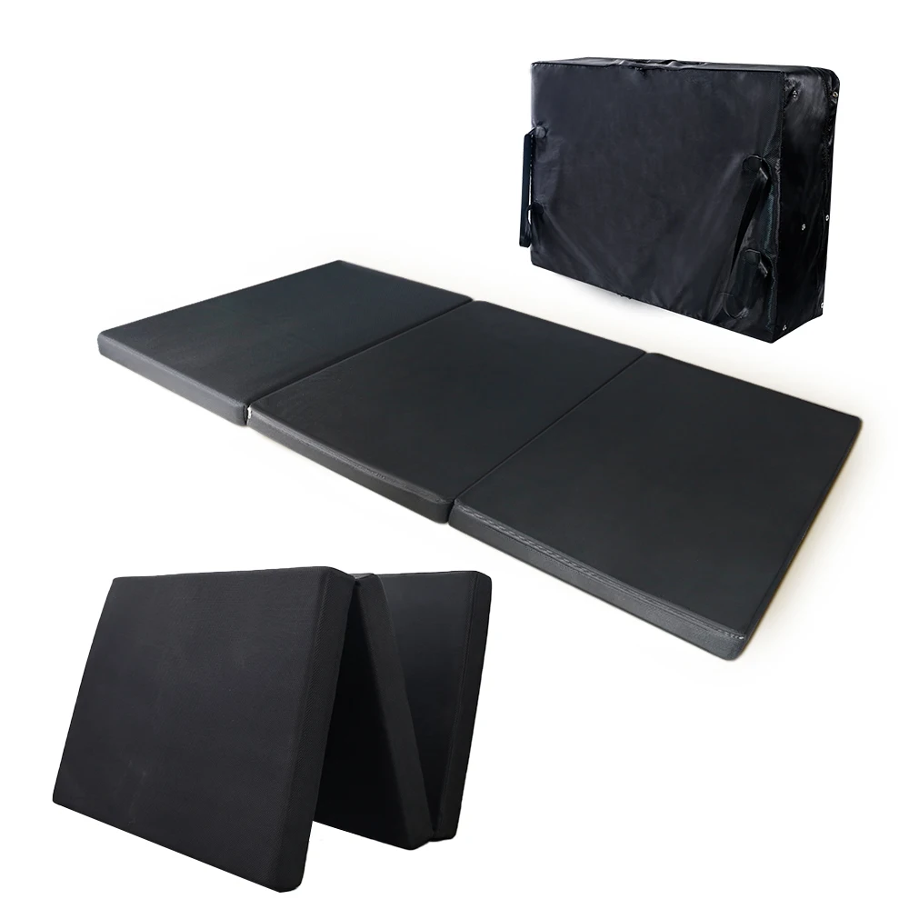Portable Vacuum Packed 3 In 1 Memory Foam Folding Mattress Triple Folding Mattress for Home Camping Sleeping