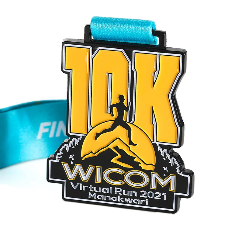 Design Your Own Iron Zinc Alloy Metal Logo Running Marathon Custom Medals Sports Finisher Award Medal For Souvenir