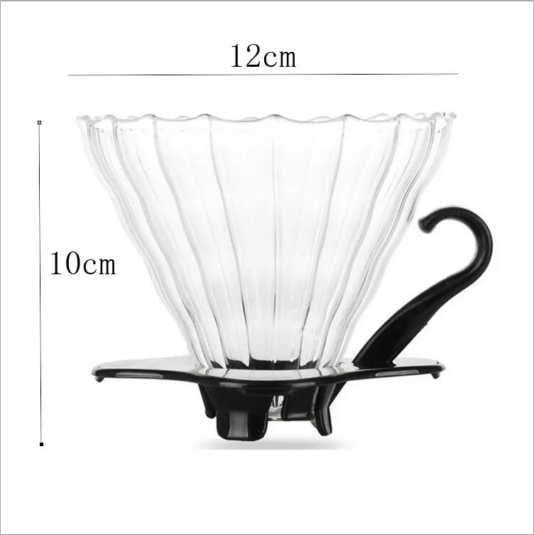 high borosolicate glass coffee dripper percolators