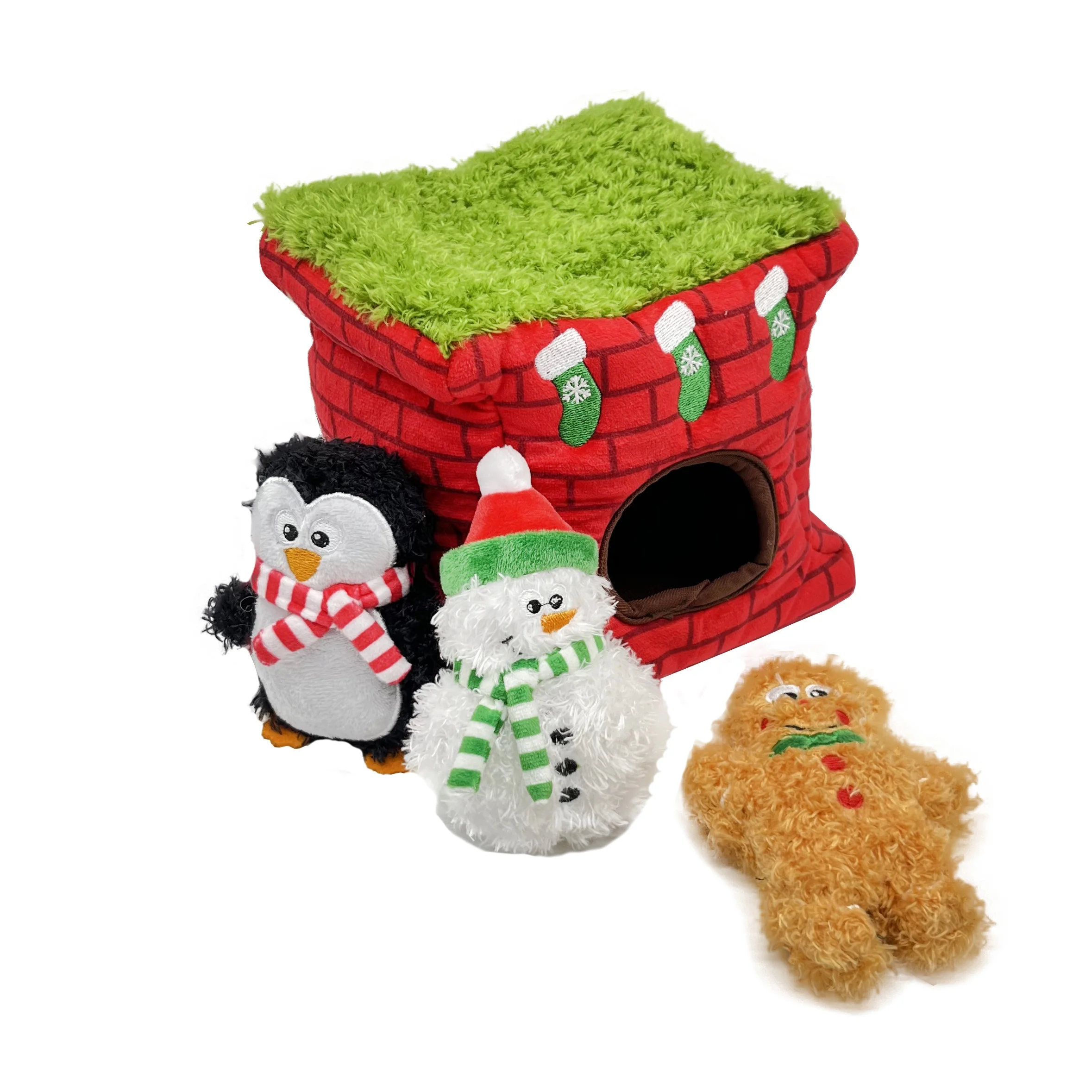 Festival Collection Hide and Seek Toy Supplier Safari Reptiles Custom Animal Dogs Plush Toy ECO Friendly