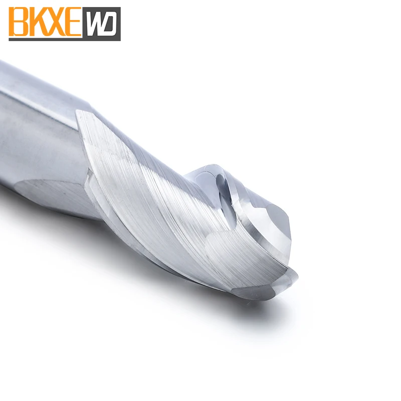 BKXE Tungsten Solid Carbide Lathe Tool Aluminum Ball Nose End Mill Cutter For CNC