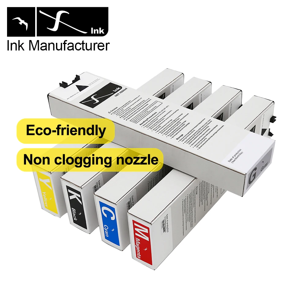 Comcolor gd9630 gd9631 gd7330 pigment ink printer compatible ink cartridges eco solvent ink manufacturers