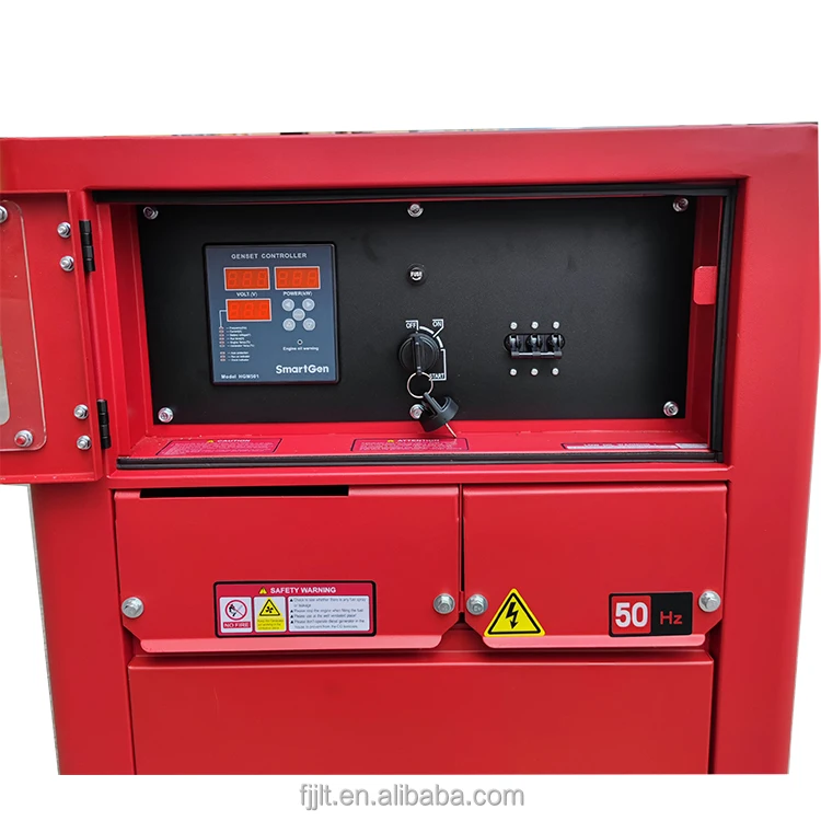 Factory price  Three phase 50HZ 12W 15kva  engine 403D-15G2 soundproof diesel electric   generator set for sale