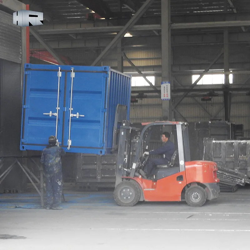 Mobile mini shipping container prefabricated restaurant shop street food kiosk container 10ft for sale