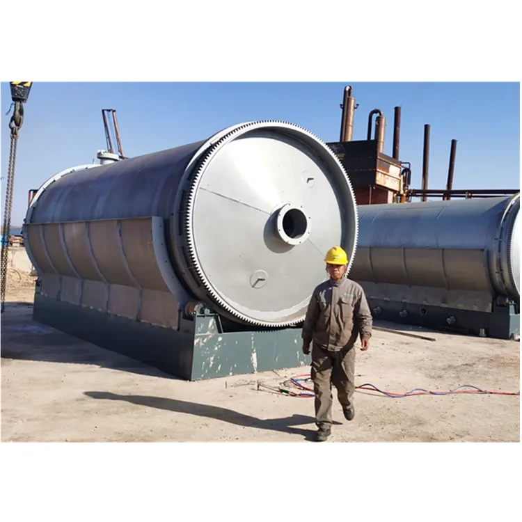 Beston Group 6 TPD Oil Sludge Pyrolysis Plant Waste Tire Pyrolysis Machine To Fuel Oil