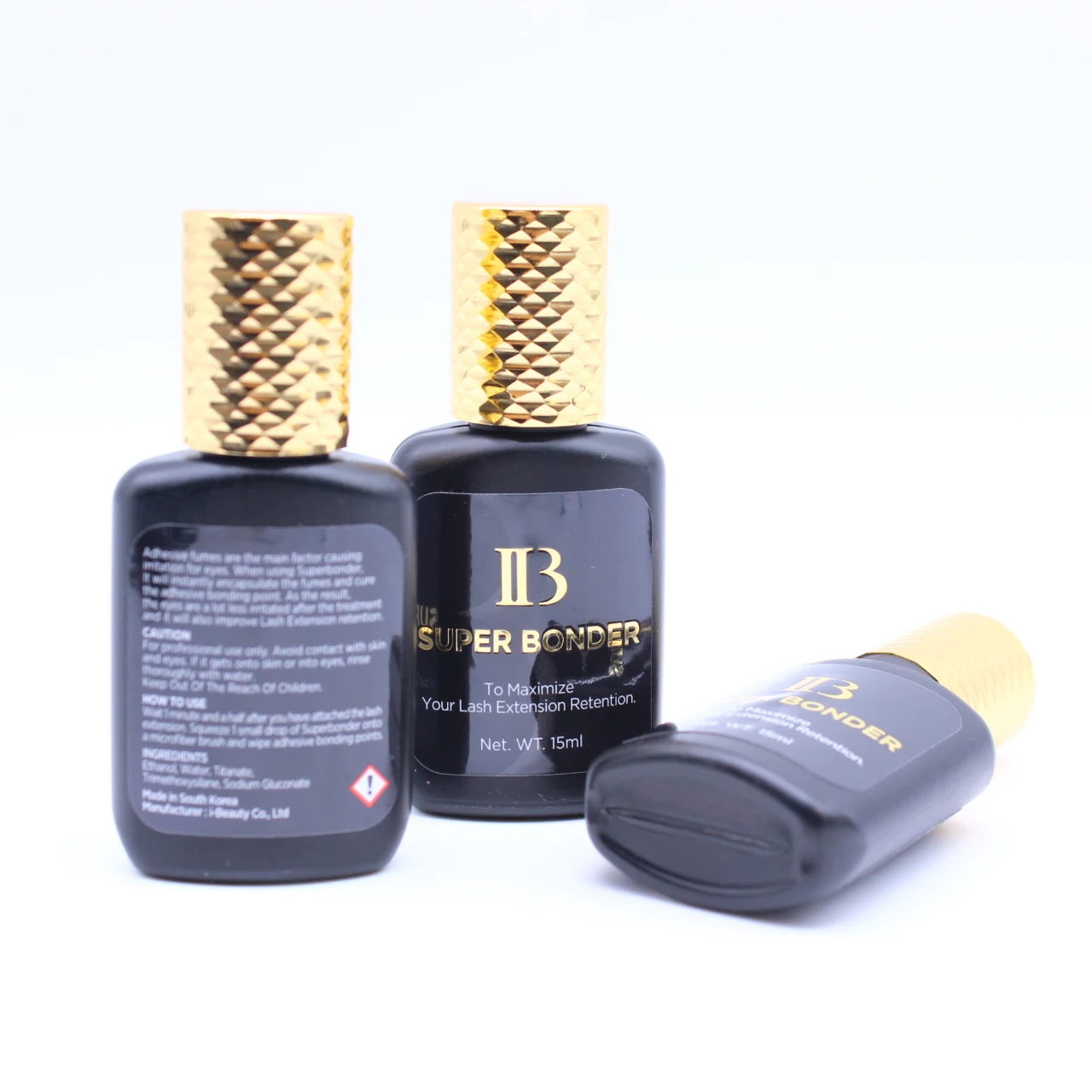 ibeauty eyelash glue Booster korea eyelash extensions Adhesive bonder Wholesale price i Beauty ib Super Bonder 15ml glue