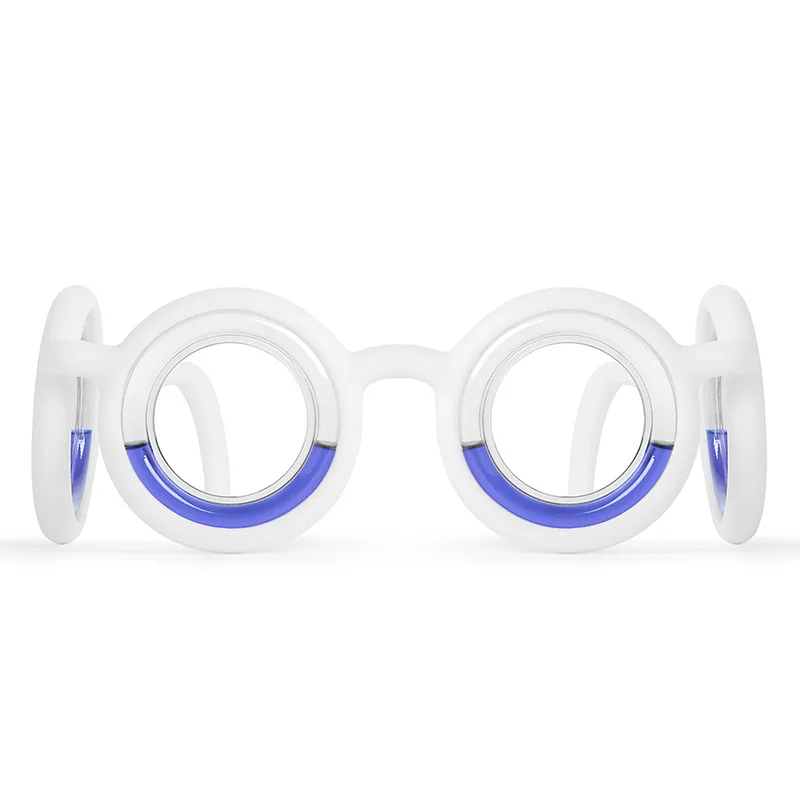 Прямая Заводская поставка съемные складные дорожные спортивные очки без линз полипропиленовые против укачивания