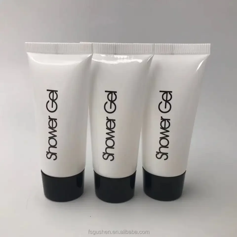 Pe Soft Tube Travel Mini Plastic Empty Squeeze Tube 30ml 50ml Hotel Transparent Shower Gel Shampoo Packaging