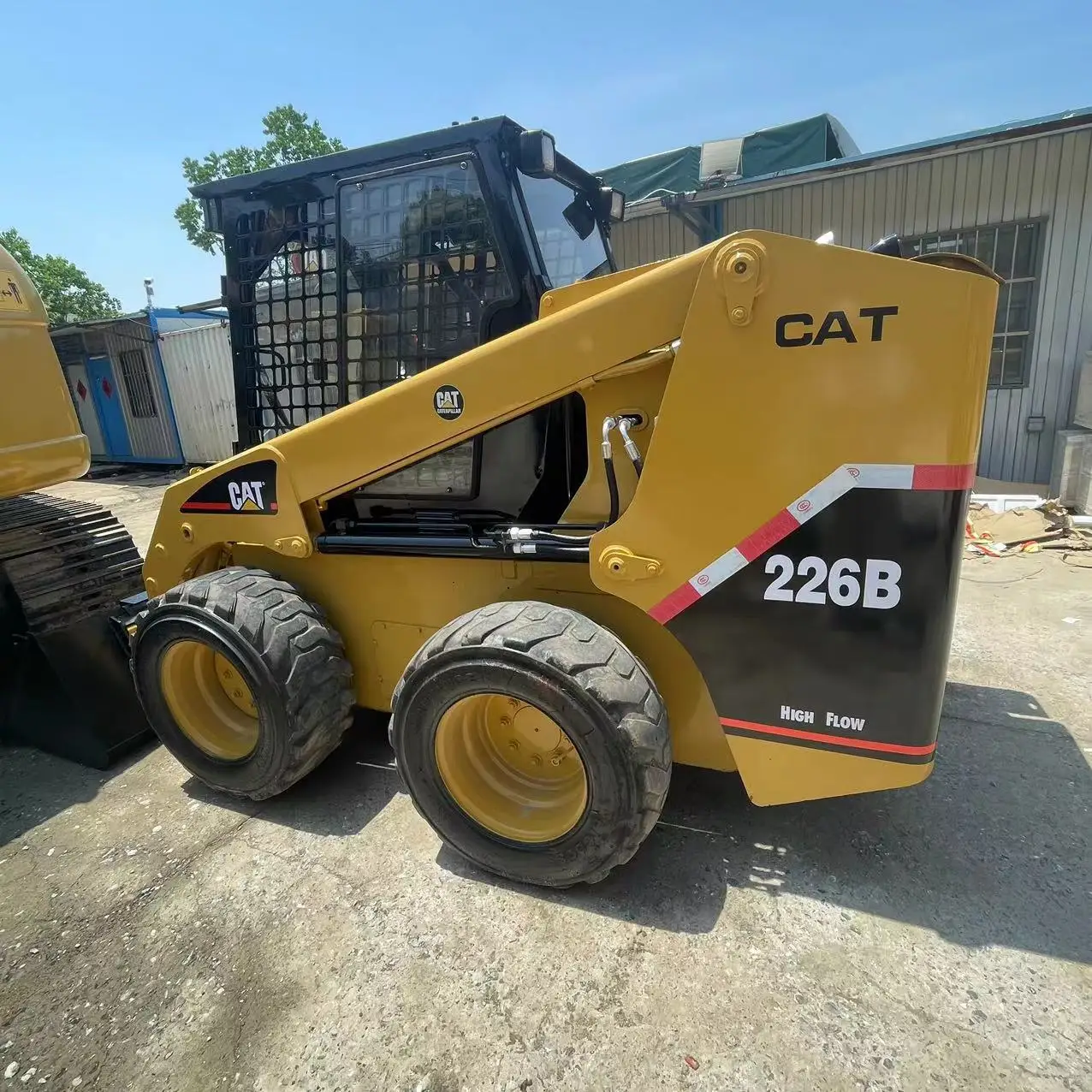 High efficiency Mini loader Used cat 226B 226B2 Excavator Construction Machine with low working hours and cheap price