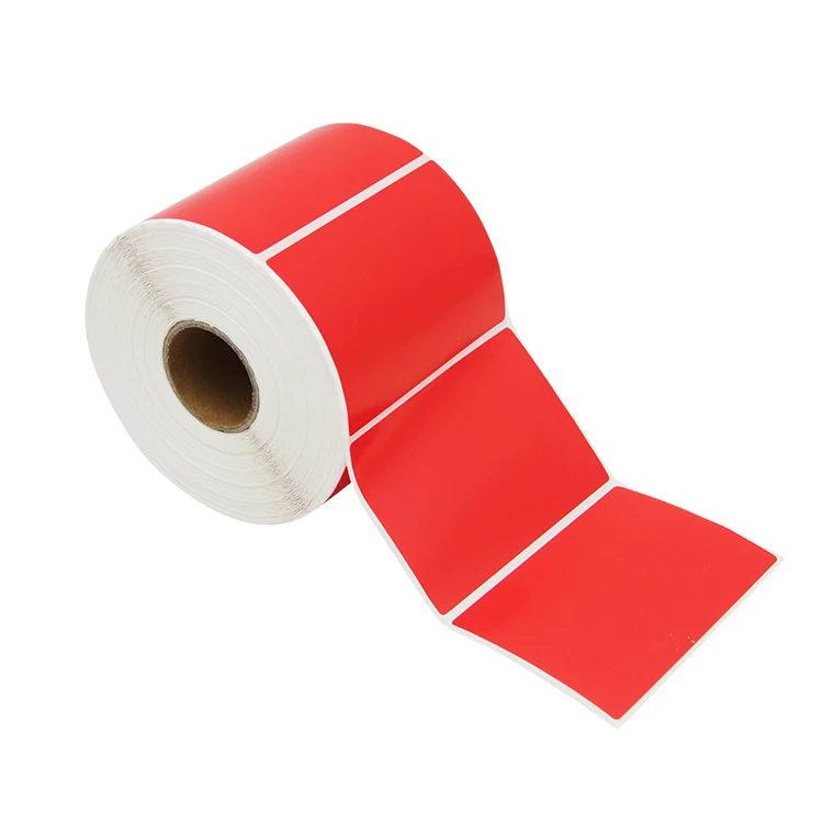 Self Adhesive Printing Color Self-Adhesive Label for Barcode Printer Roll Sticker
