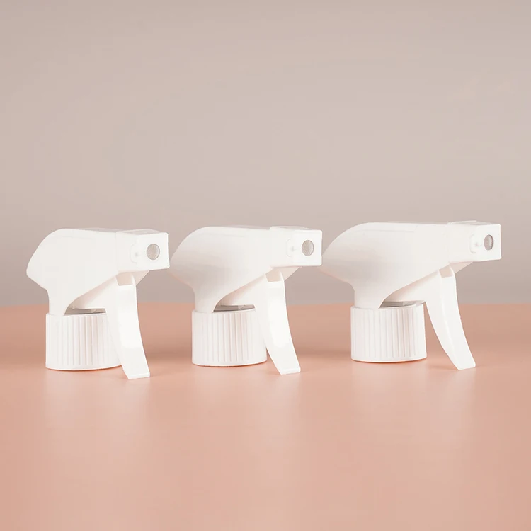 Hot Selling 28mm All Plastic Cleaning Trigger Sprayer Bottle Garden Watering Flower Cosmetic Spray Bottle