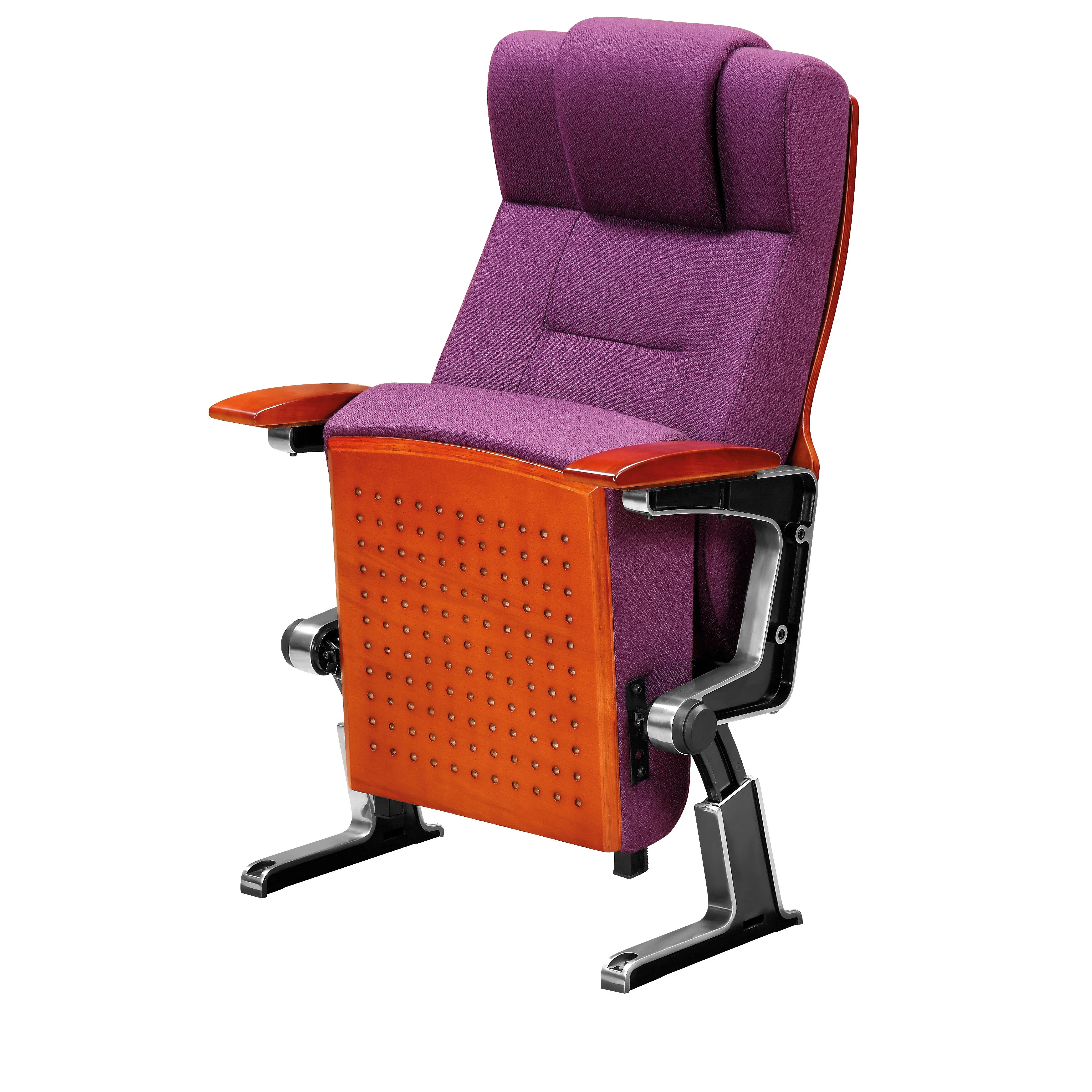 Factory Wholesale Durable Wear Resistant Skin Friendly Material Seat Cover Theater Chair