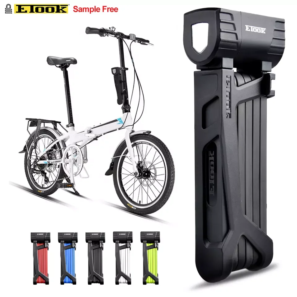 ETOOK Anti Theft Scooter Bicycle E Bike Motor Cycle Lock Foldable Bicycle Lock Bike Lock