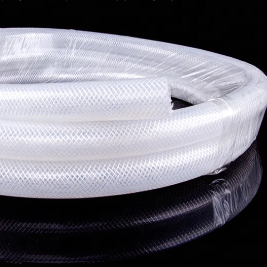 High Temperature Silicone Braided Tube Hose Pipe Heat Resistant Insulation Rubber Tube Factory Supply Sample Free 4*9mm