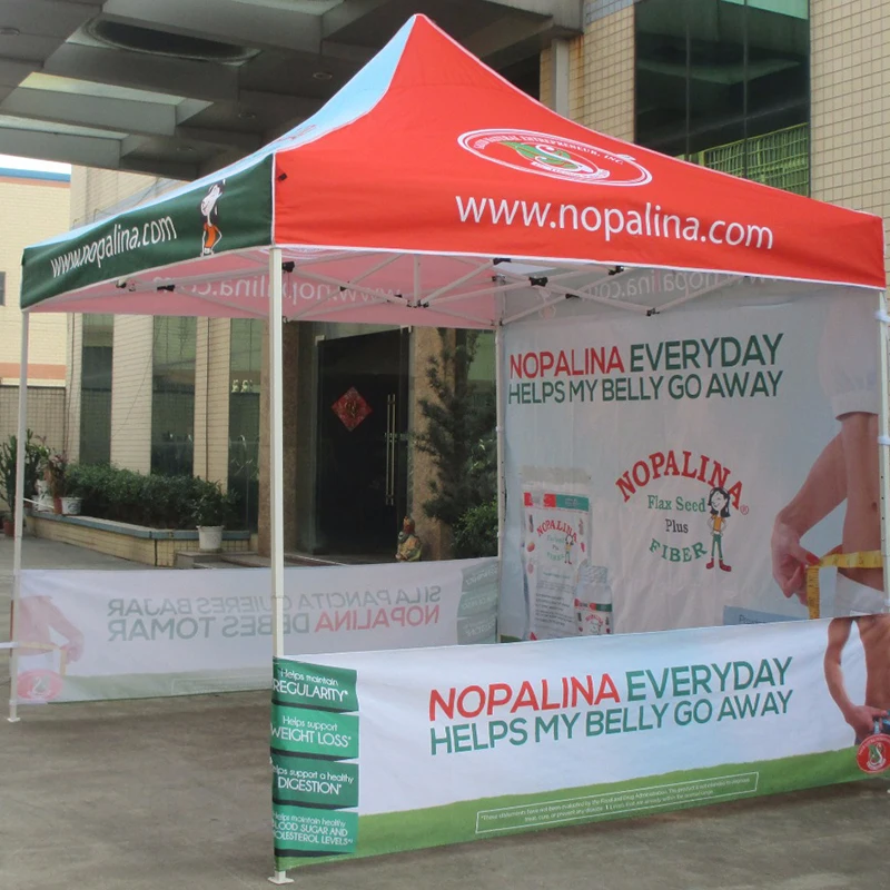 Waterproof 10*10ft aluminum folding pop up outdoor custom canopy tent for events