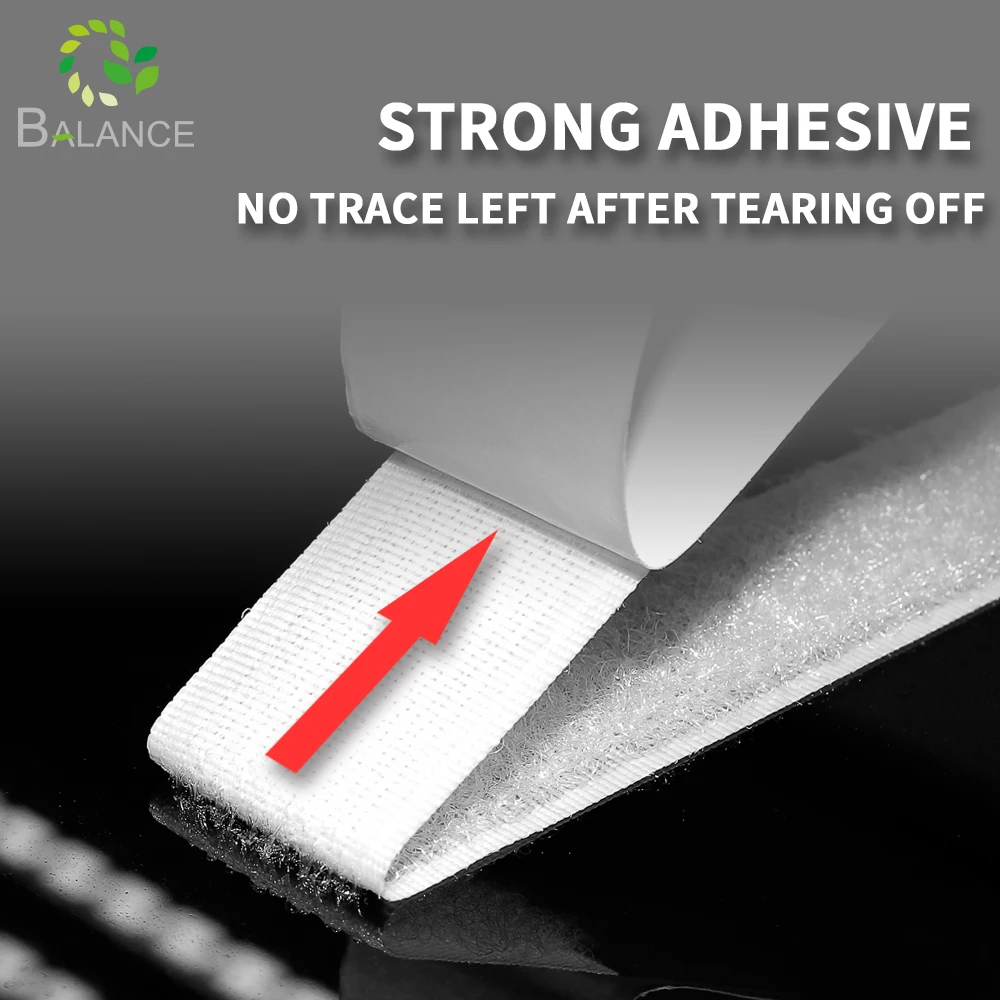 adhesive hook and loop