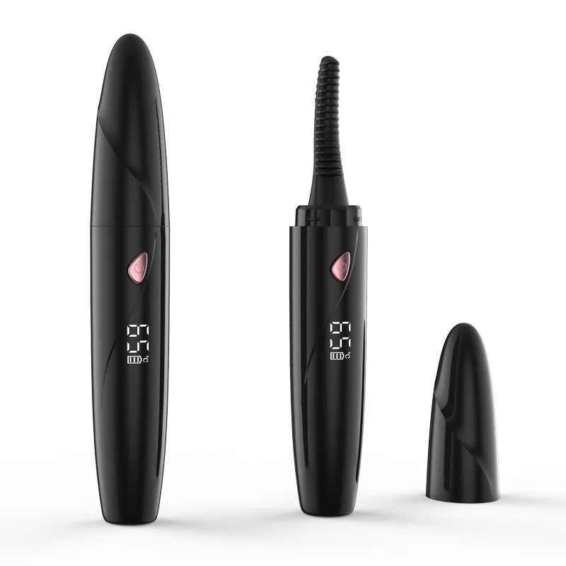 Drop shipping Professional Pink and White Elegant Eyelash Curler Hot Sale Heated Curler Eyelash