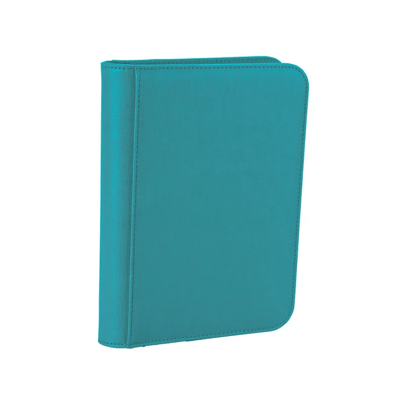 high quality waterproof pu leather 4 pocket card binder sports cards album