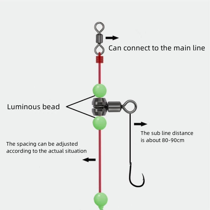 FTK 10pcs/pack Wholesale Fishing Swivel Copper Hammer American style Swivel Fork Fishing Gear Accessories