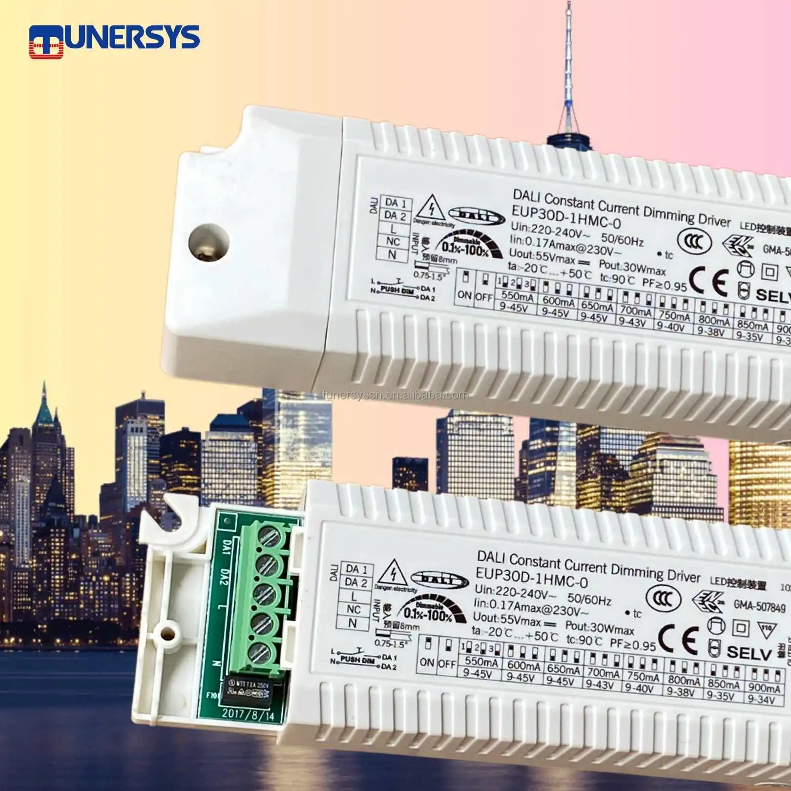 TUNERSYS 150w 3 Bit Ring Rgb Lightsaber 3-12v Class 2 Power Supply Unit Dali Led Driver