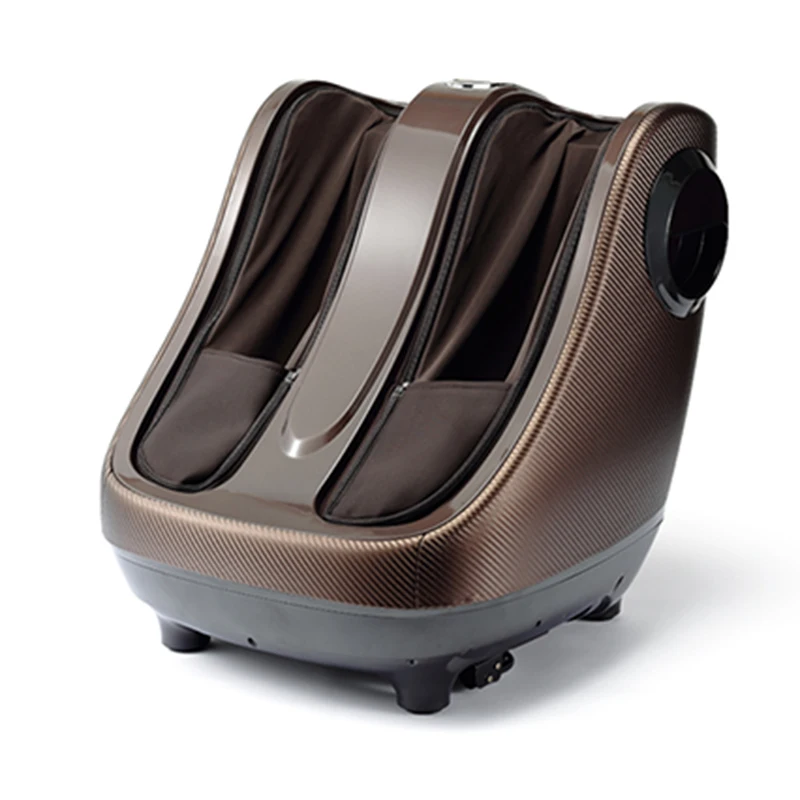 China Supplier Wholesale 53.5*52.5*58.5cm Multifunction Brown Massage Foot Machine for Foot Massage