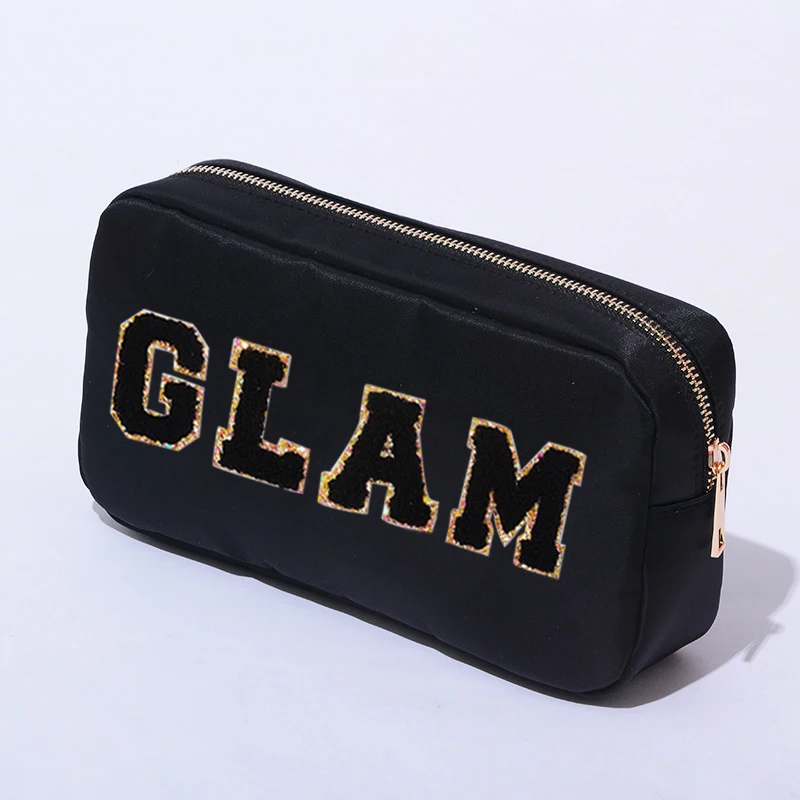 Makeup Brush Holder Portable Makeup Case Travel Cosmetic Bags Beauty Canvas Travel Make Up Bag for Women