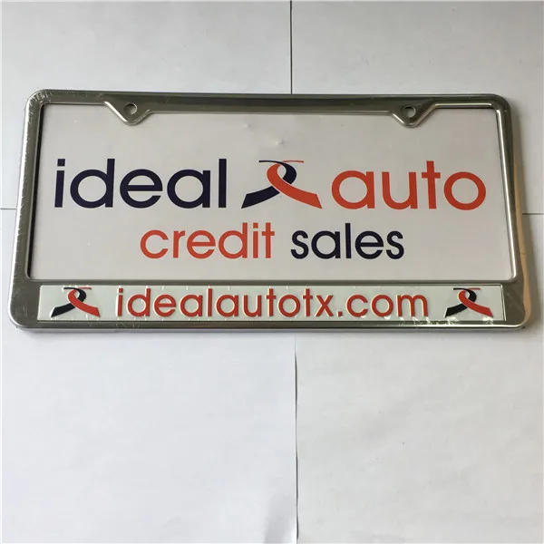 Индивидуальная рамка американского номерного знака из нержавеющей стали