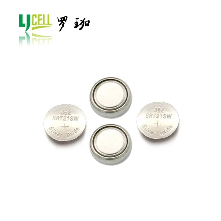 1.55V SR721 Silver Oxide Button Battery Coin Cell Battery 362