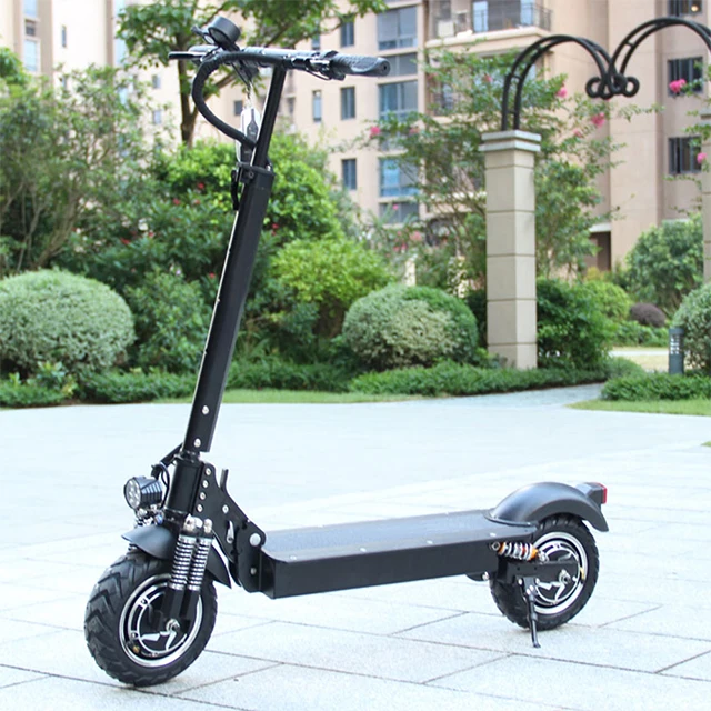 2400 watt wide tire 40km/h dual motor Scooter Off Road Foldable Adult Electric Scooter
