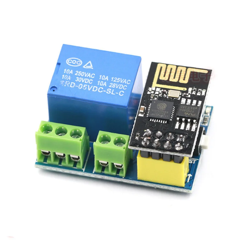 ESP8266 ESP-01S ESP01 S 5В реле Wi-Fi модуль ESP01S вещи умный дом переключатель с дистанционным управлением помощью приложения на телефоне (без
