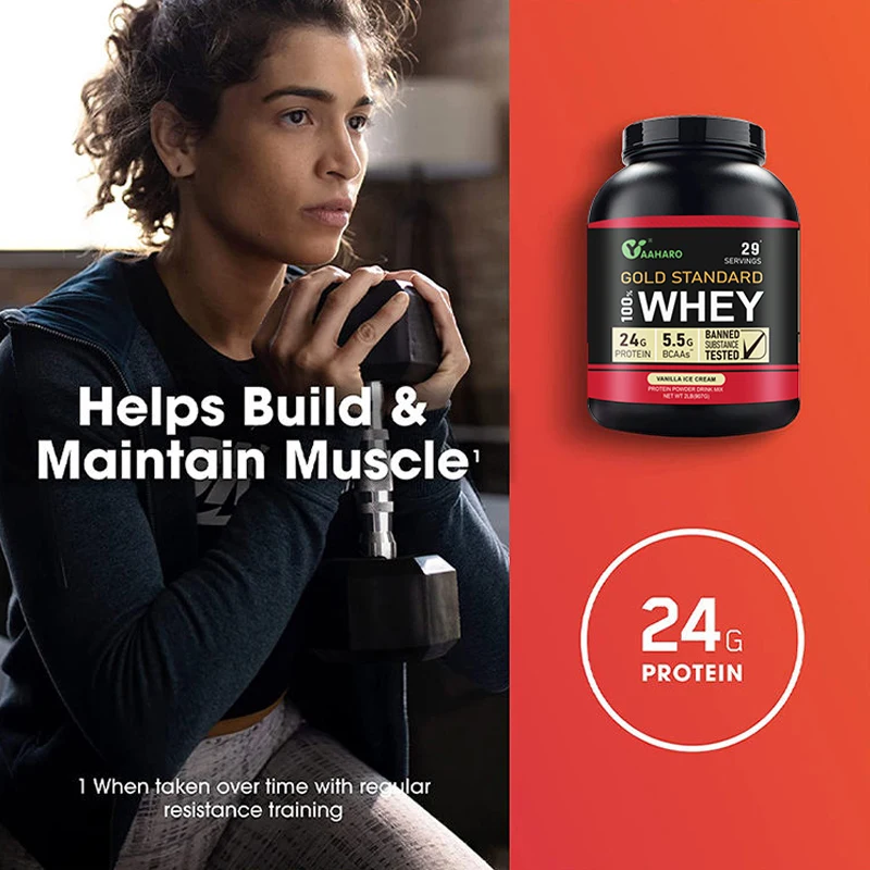 Private Label Raw Isole Gold Standard Whey Protein Powder Supplement 2Lb Double Rich Chocolate Flavor Powder